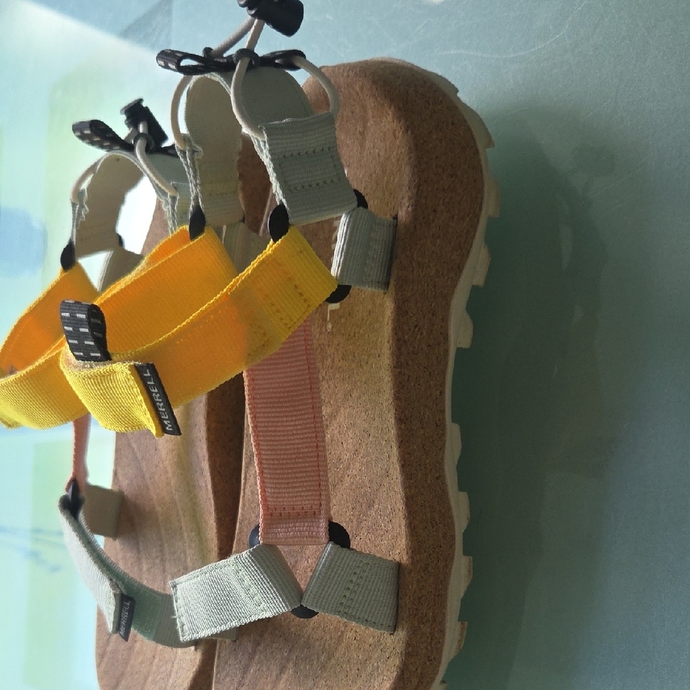 Merrell Women's Sandals - Yellow and Gray - Picture 4 of 4